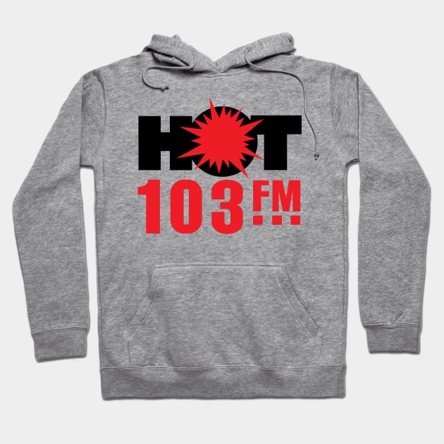 Hot 103.5 WQHT Radio Hoodie by Ranter2887